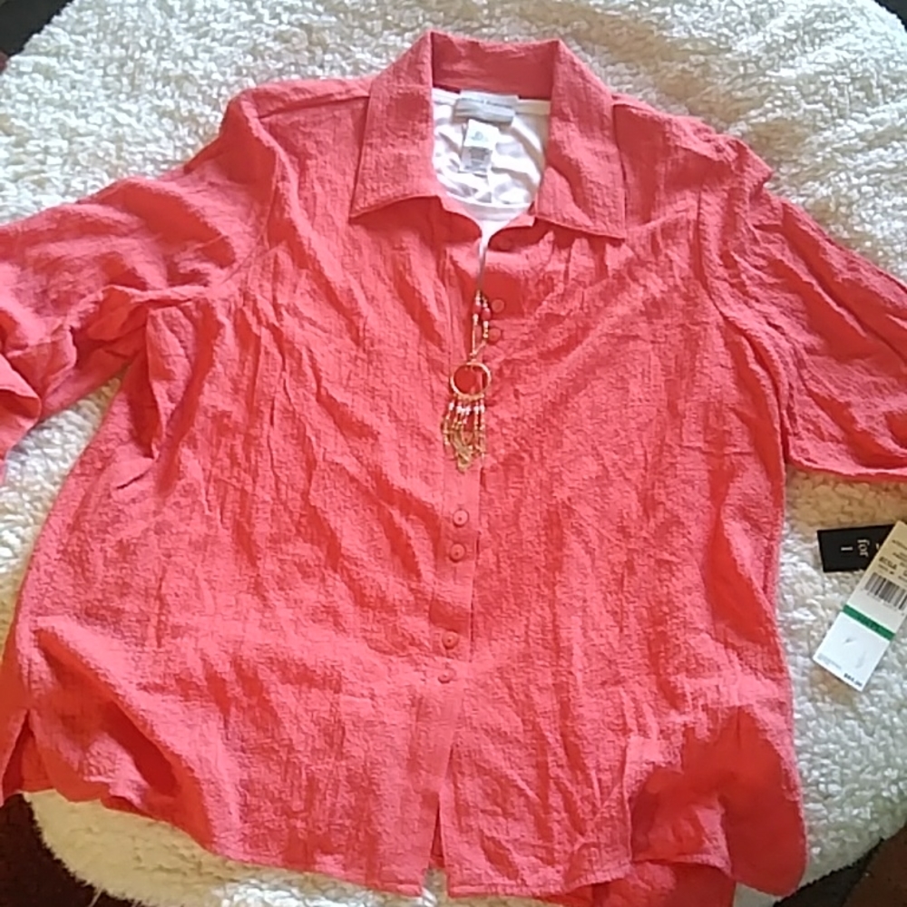 Alfred Dunner 2 for 1 Blouse Set NWT